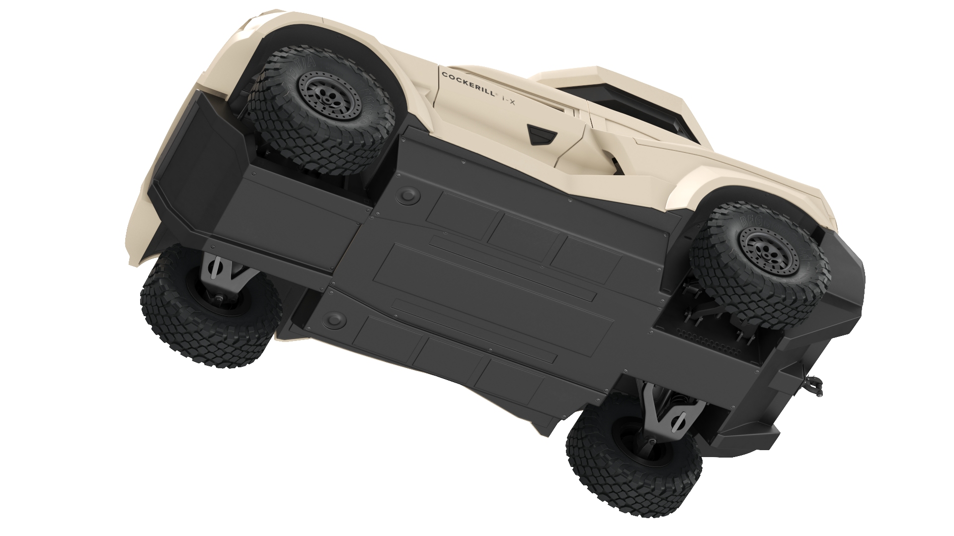 3D Cockerill I-X Ground Interceptor Car