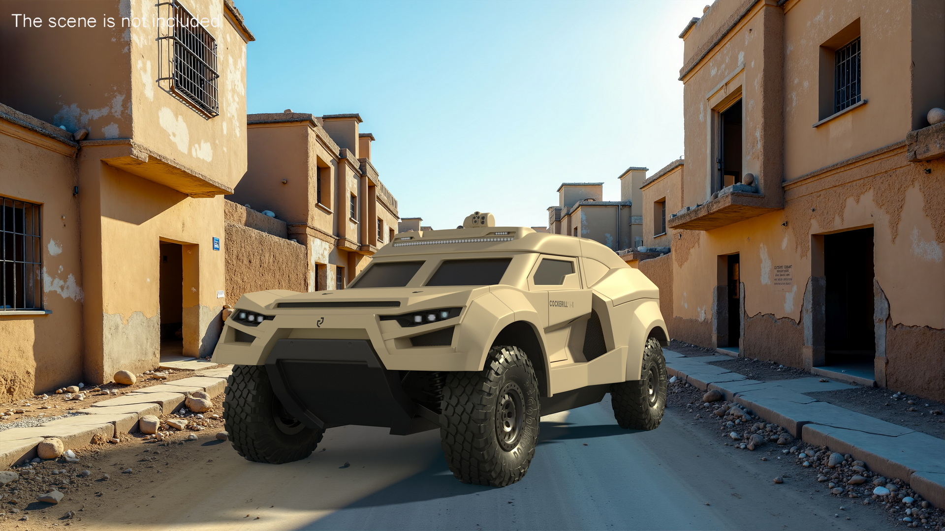 3D Cockerill I-X Ground Interceptor Car