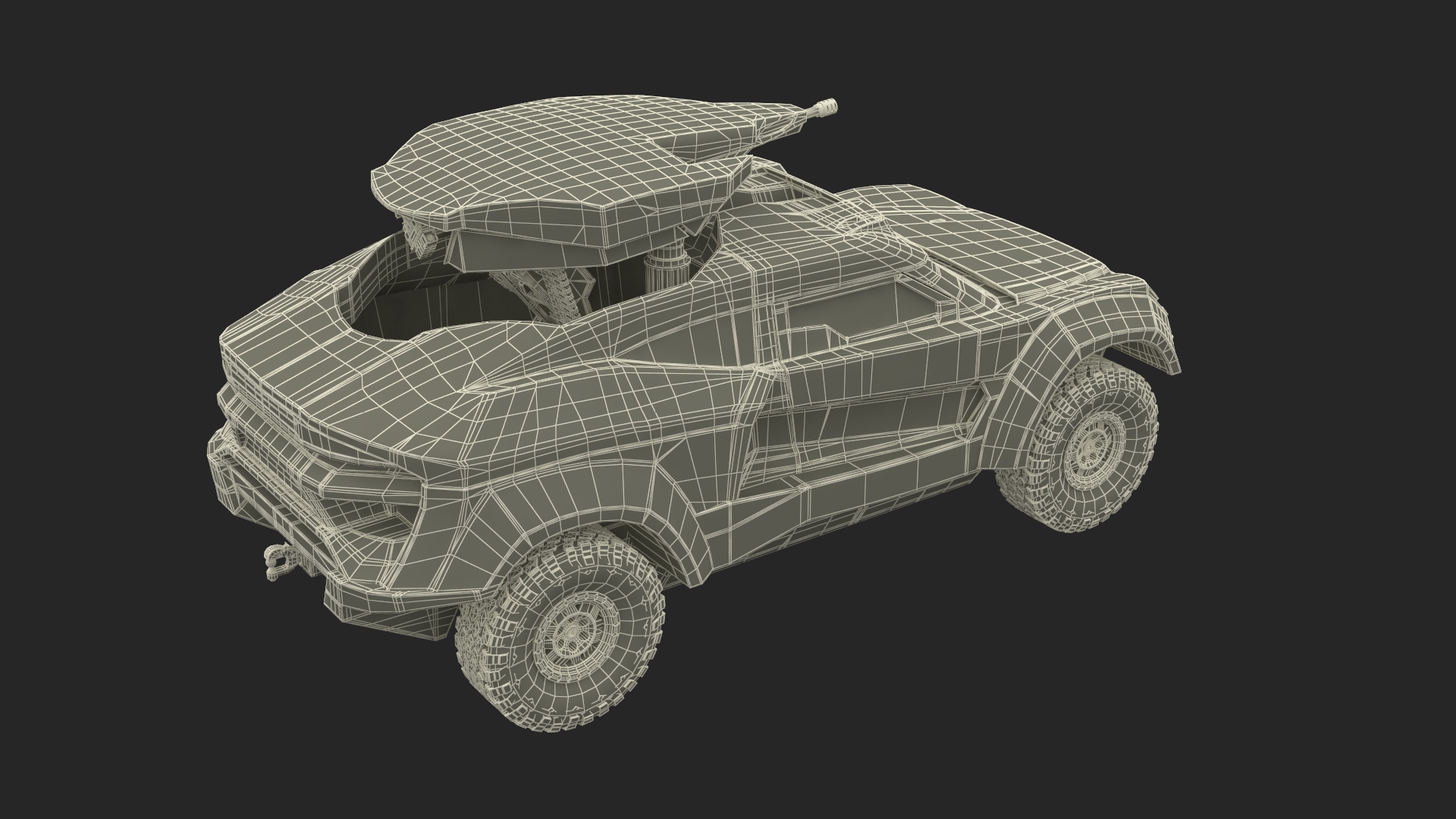 3D Cockerill I-X Ground Interceptor Car