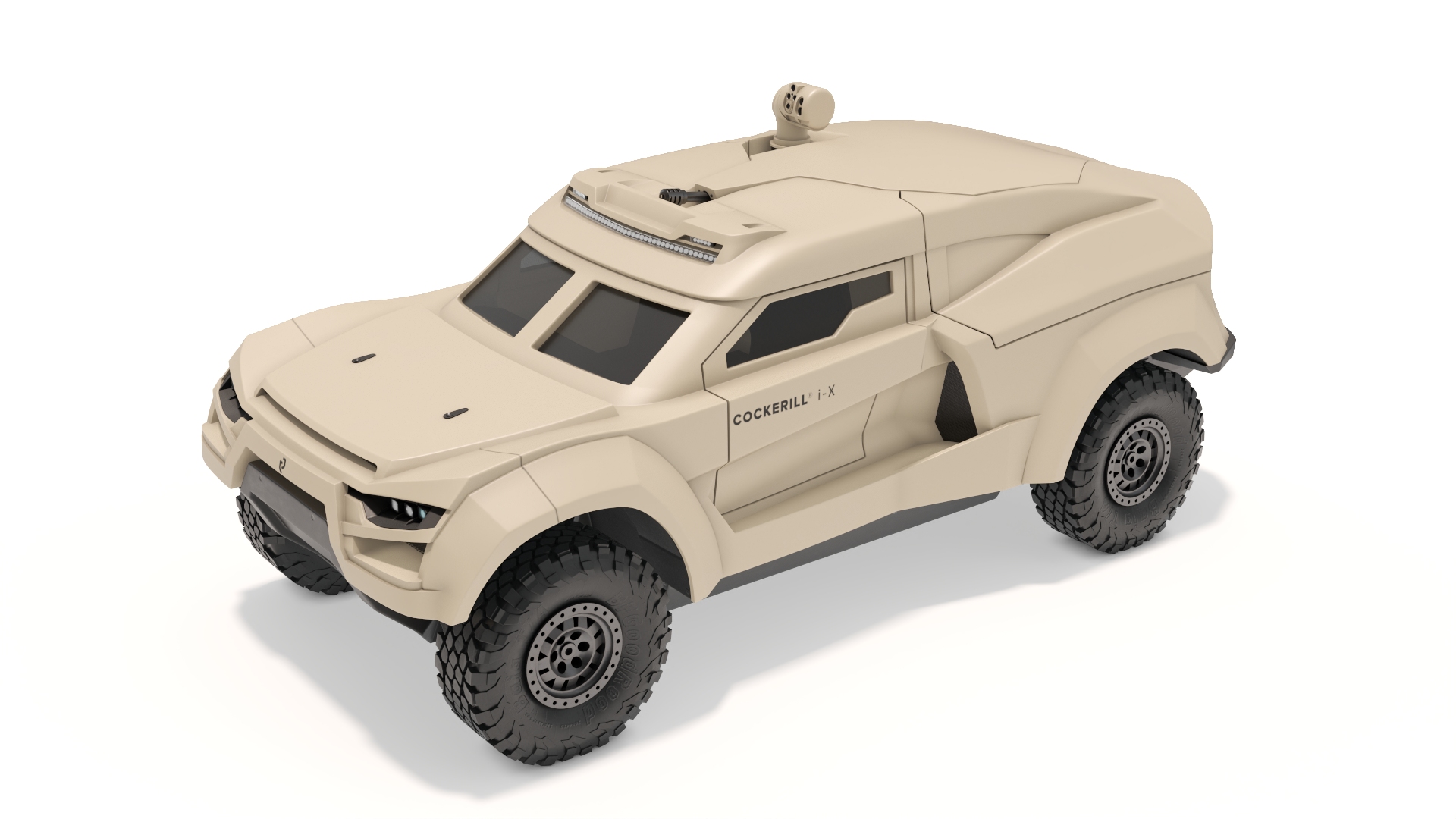 3D Cockerill I-X Ground Interceptor Car