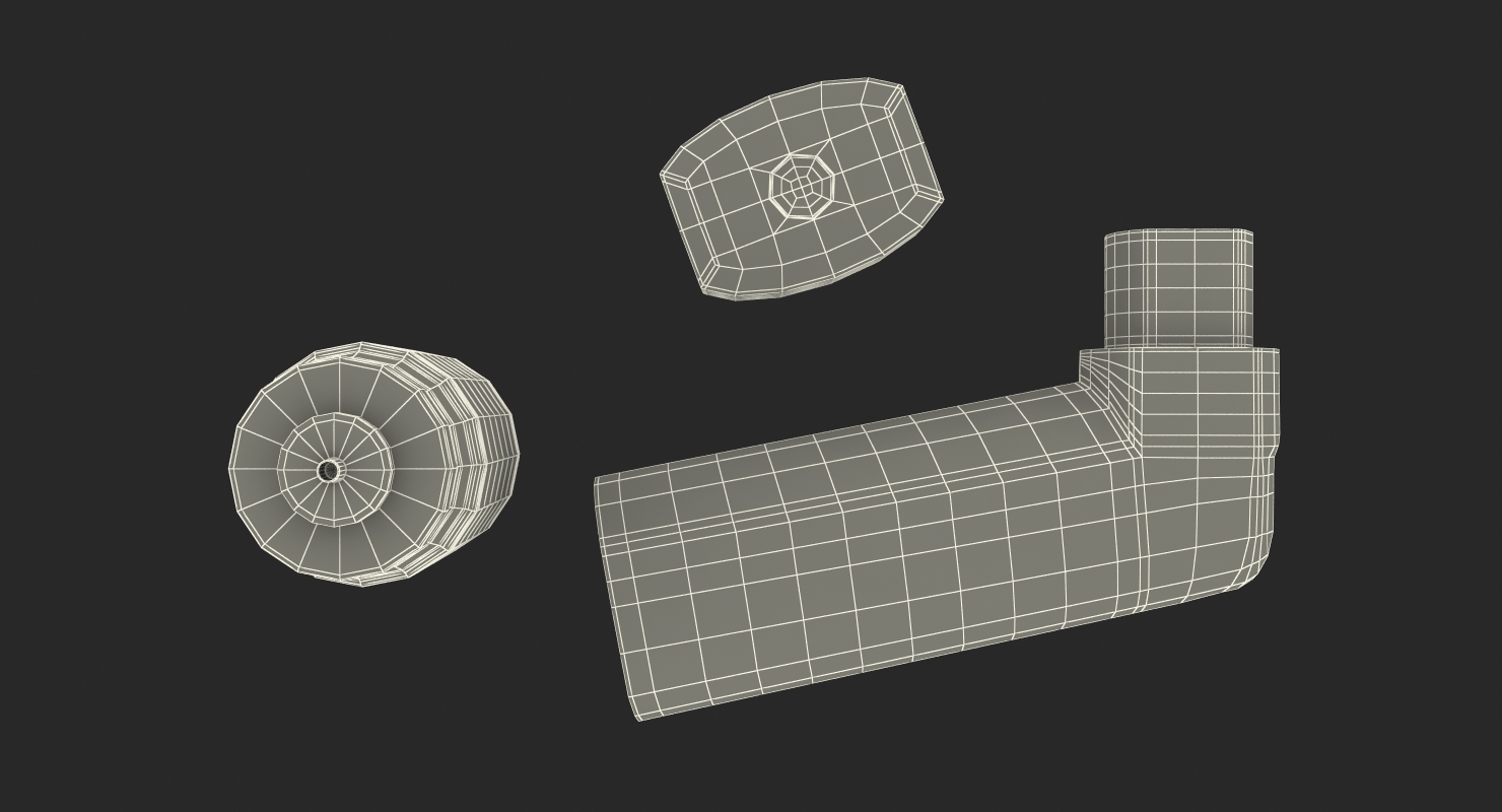 Inhaler 3D model