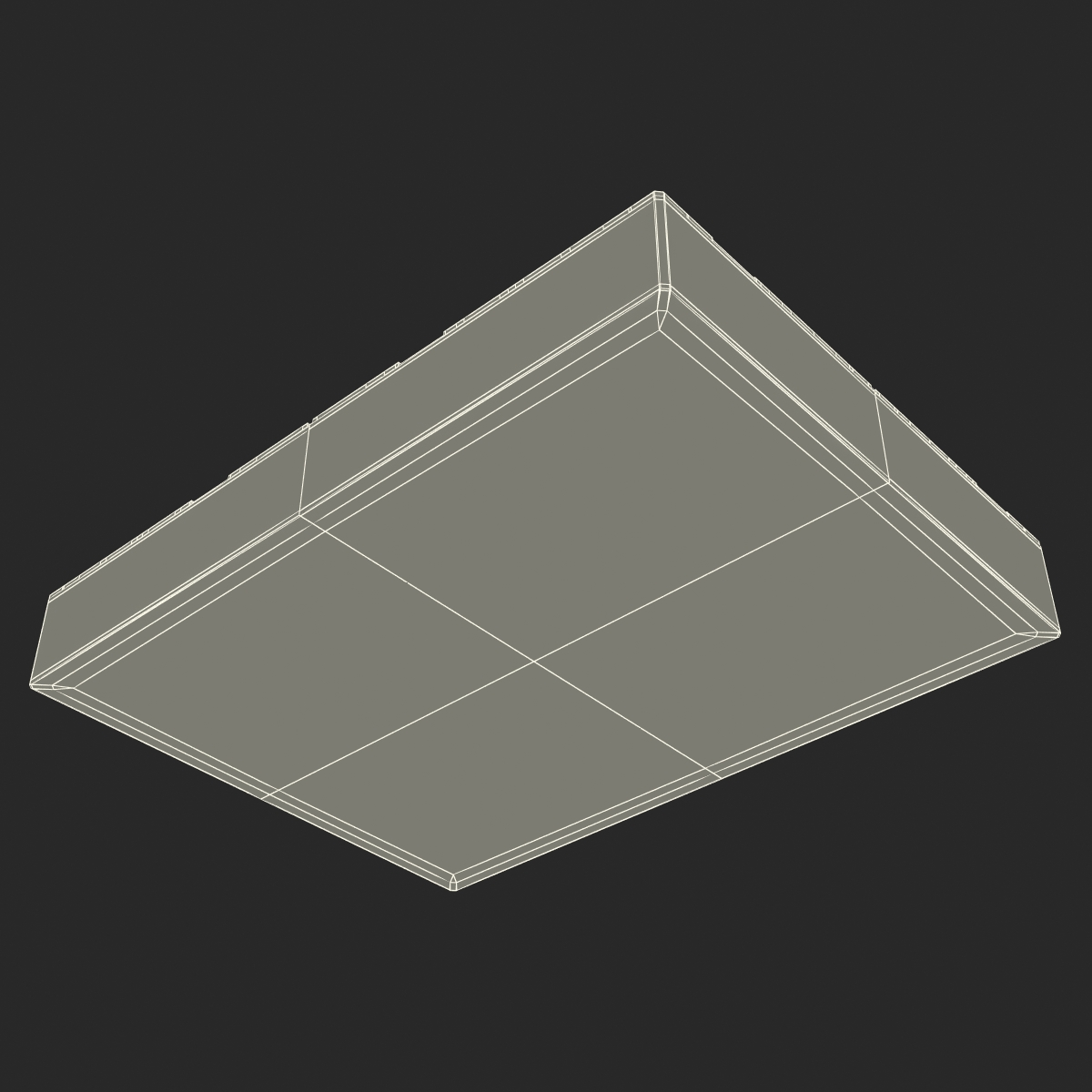 3D Sci Fi Anodized Panel 2 model