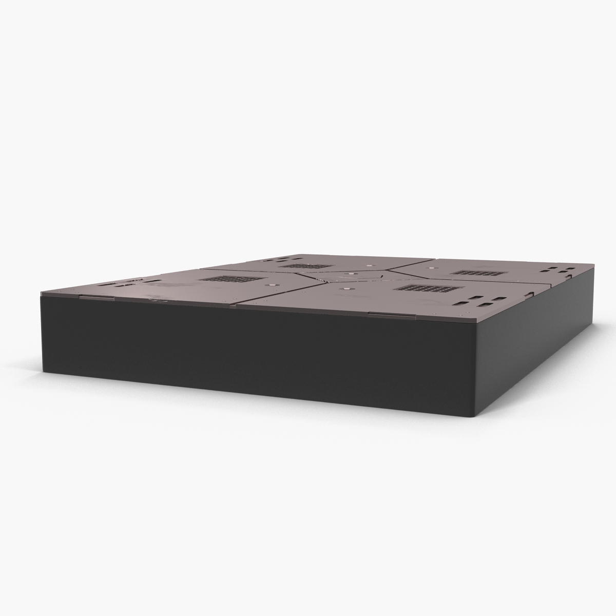 3D Sci Fi Anodized Panel 2 model