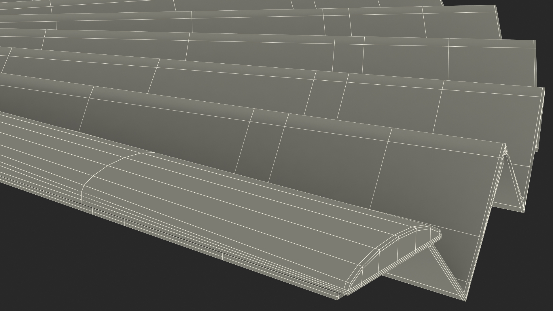 Traditional Japanese Fan 3D model