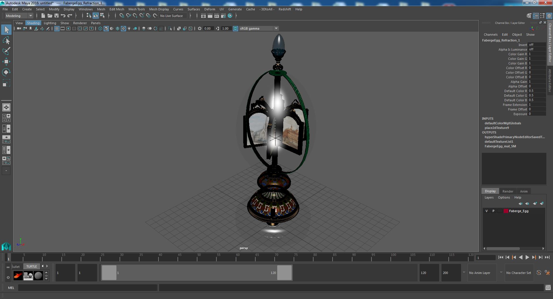 3D Faberge Egg