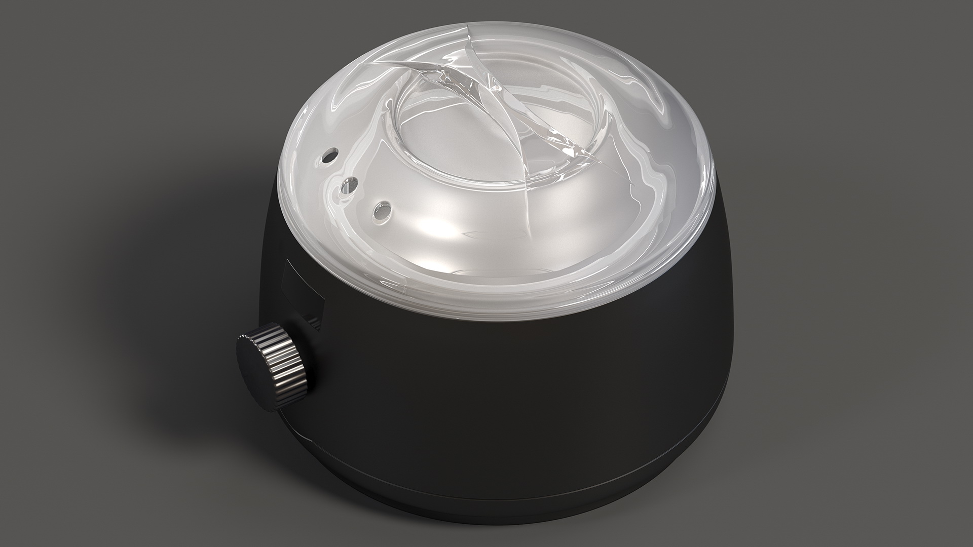 Digital Wax Warmer Black 3D model