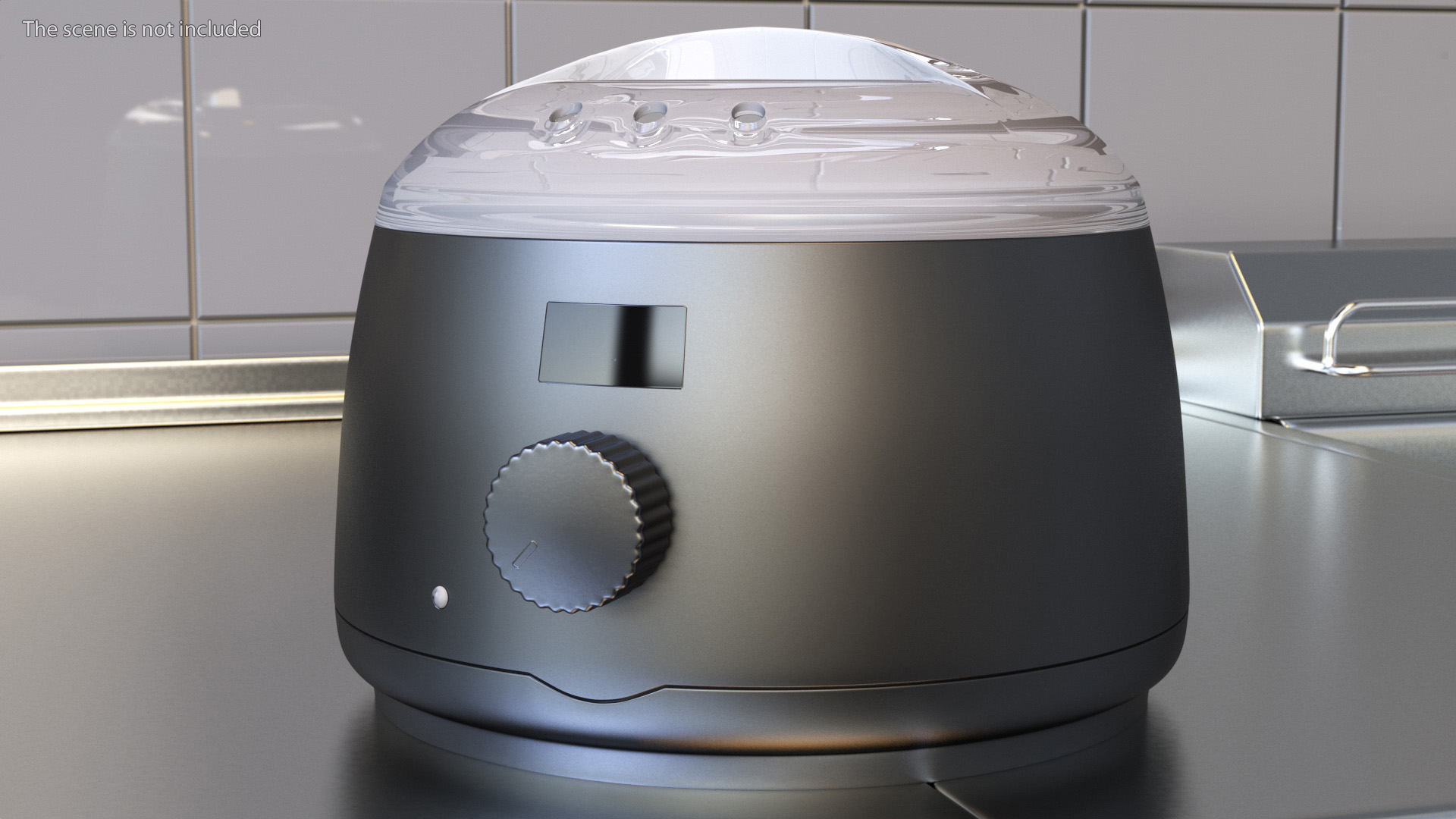 Digital Wax Warmer Black 3D model