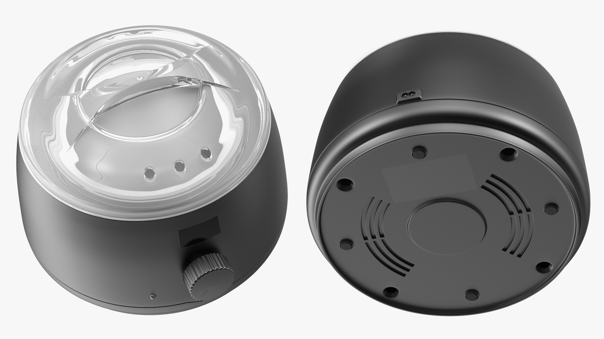 Digital Wax Warmer Black 3D model