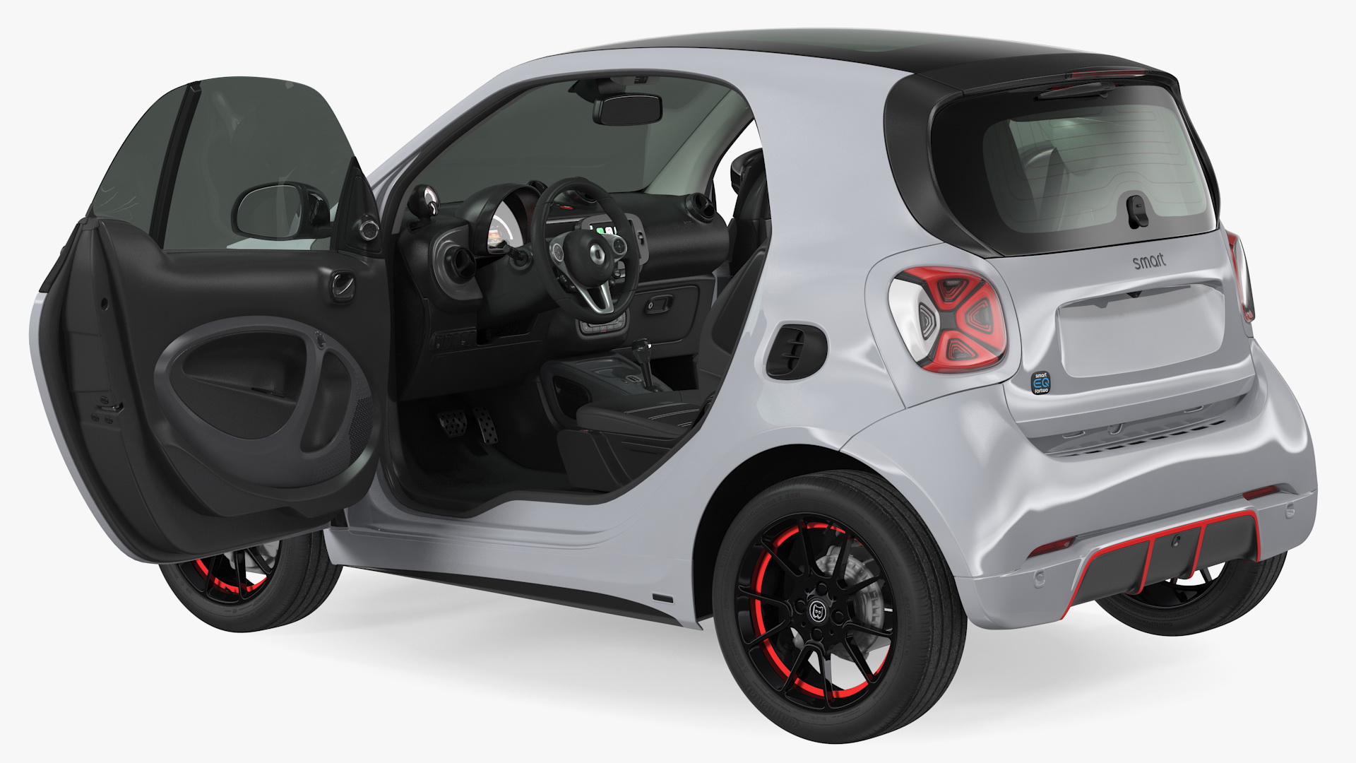 3D model Smart EQ Fortwo Coupe Electric 2020