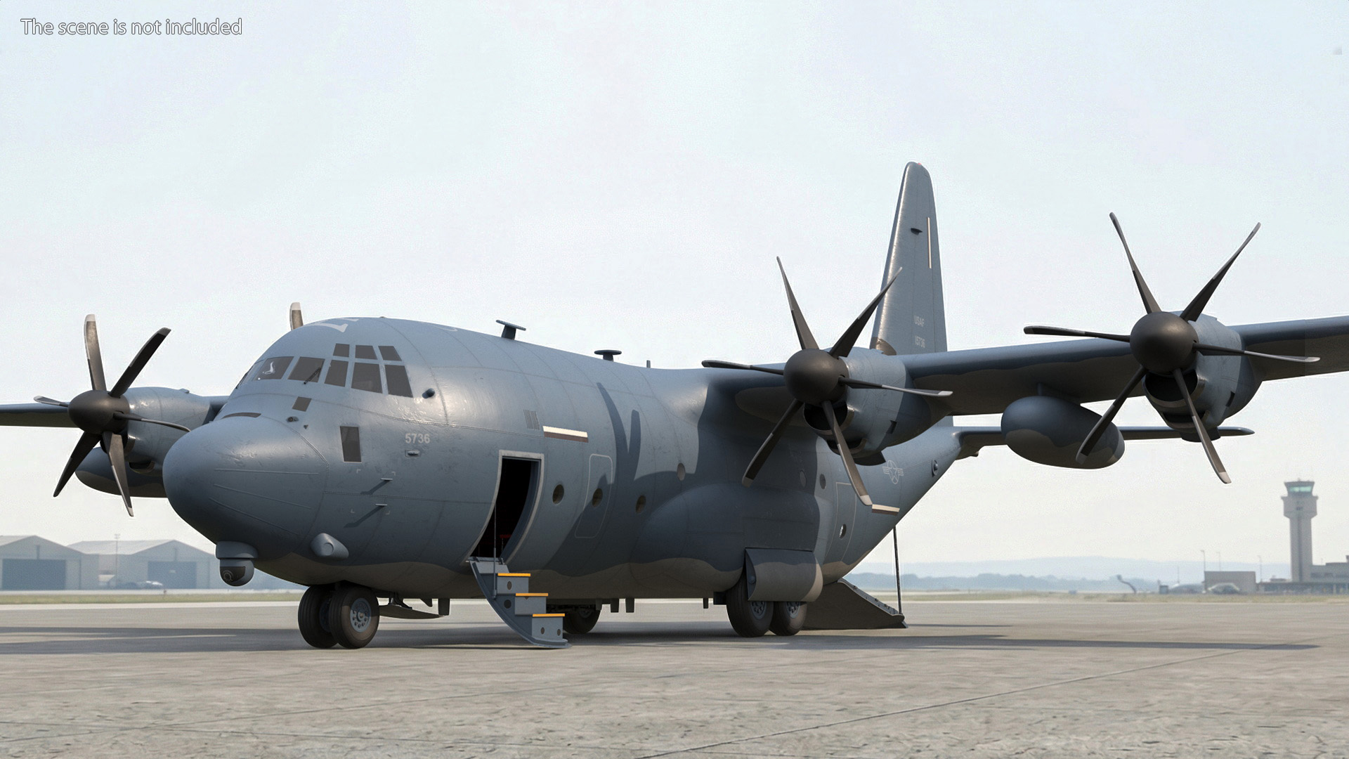 Lockheed MC-130J Commando II Air Force Plane - view 2