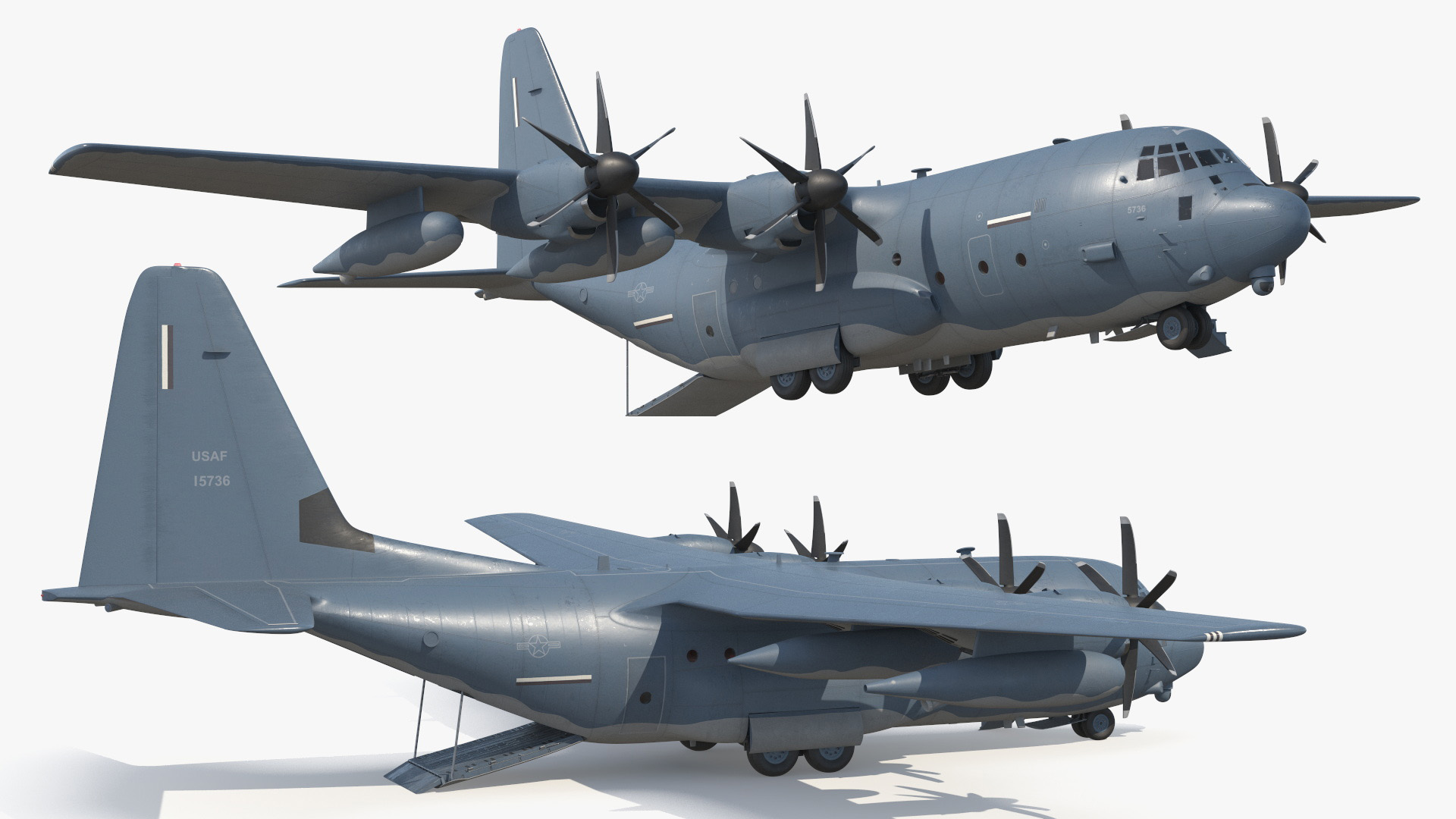 Lockheed MC-130J Commando II Air Force Plane - view 7