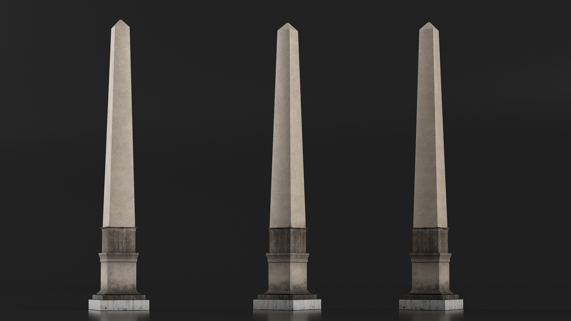 Ancient Egyptian Obelisk 3D model