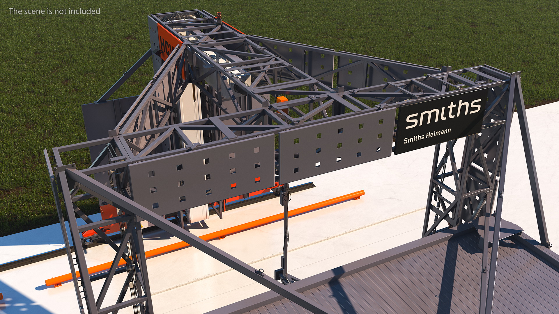 3D Smiths Detection HCVG Xray System model