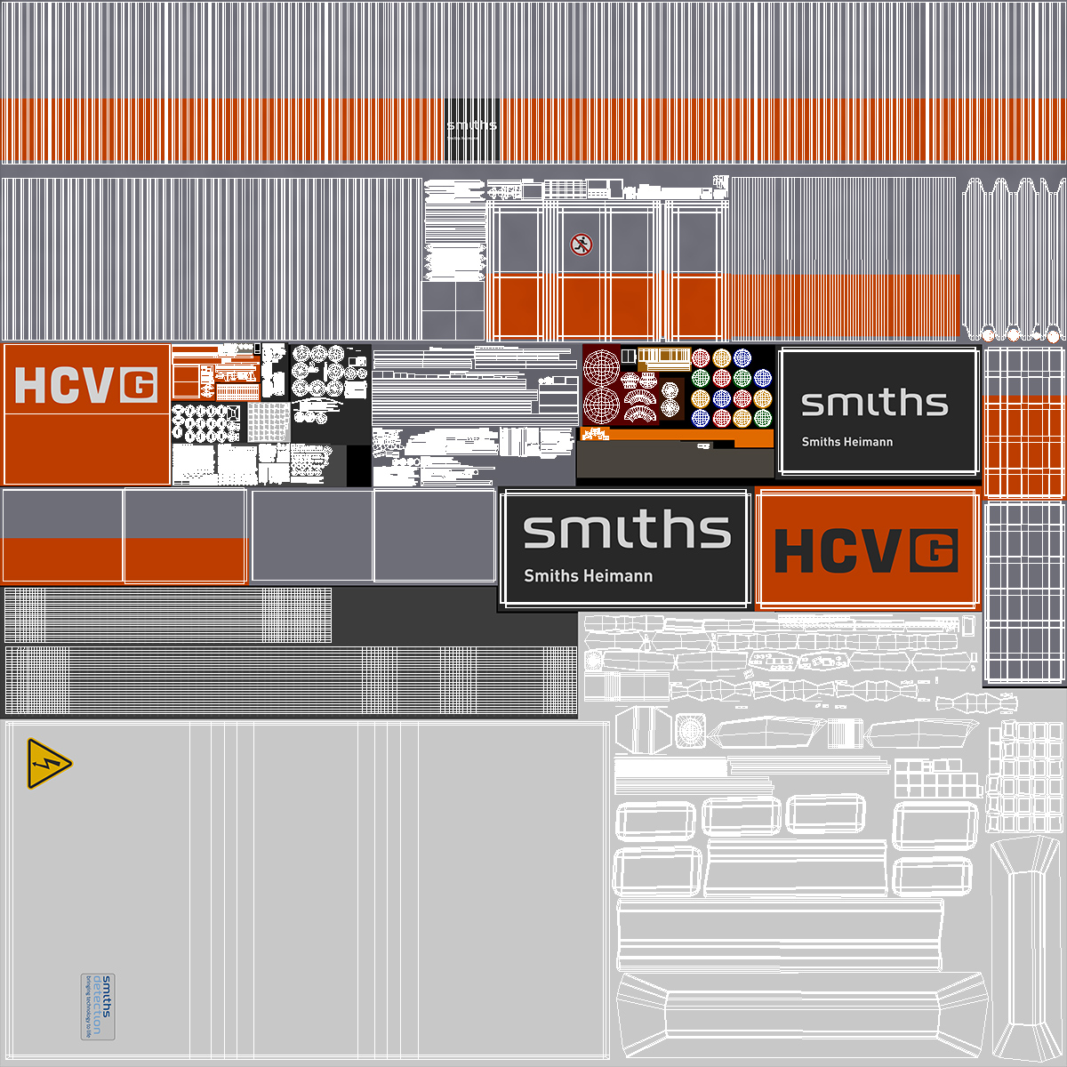3D Smiths Detection HCVG Xray System model
