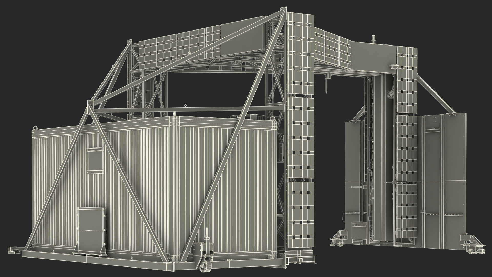3D Smiths Detection HCVG Xray System model