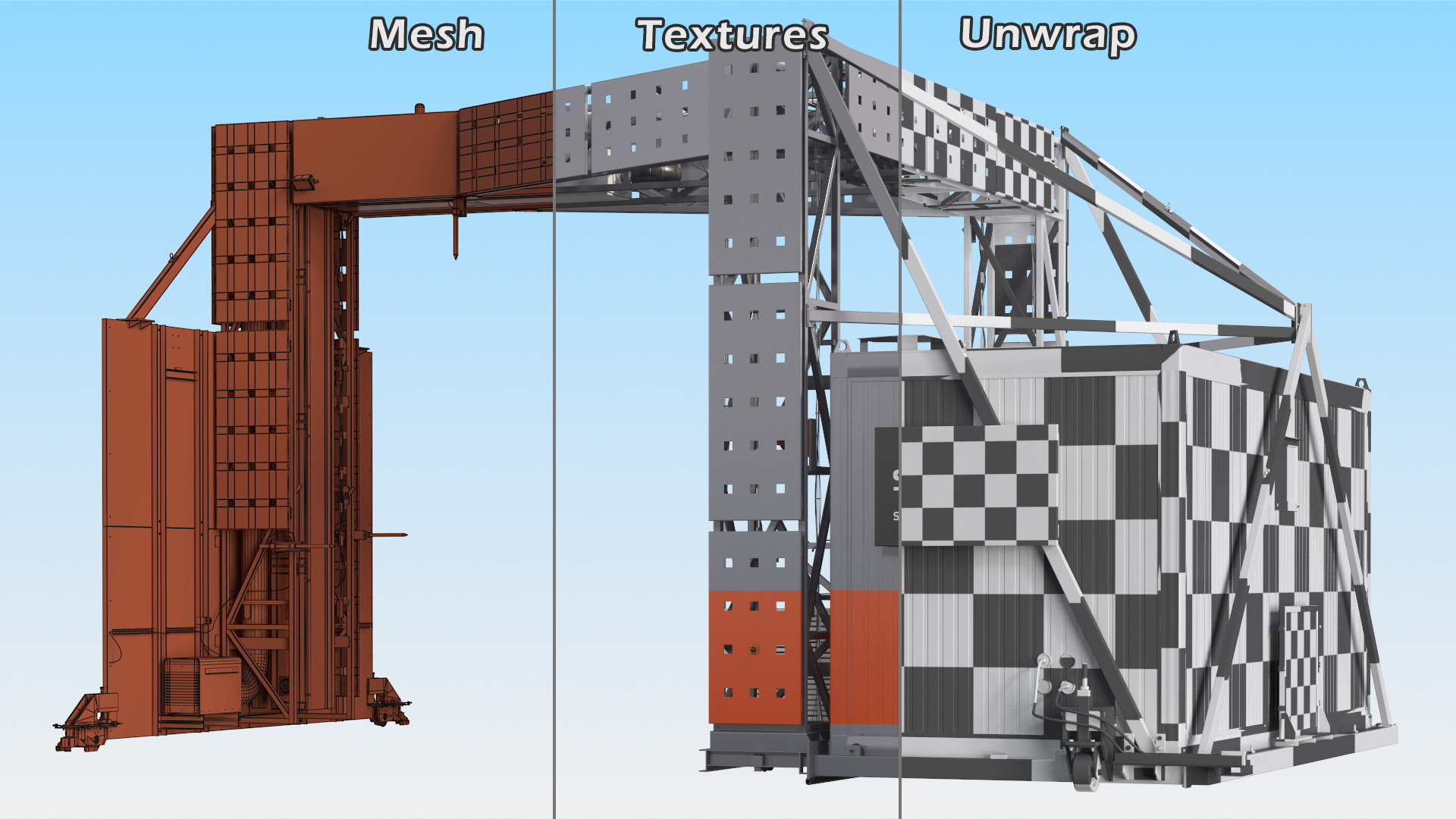 3D Smiths Detection HCVG Xray System model