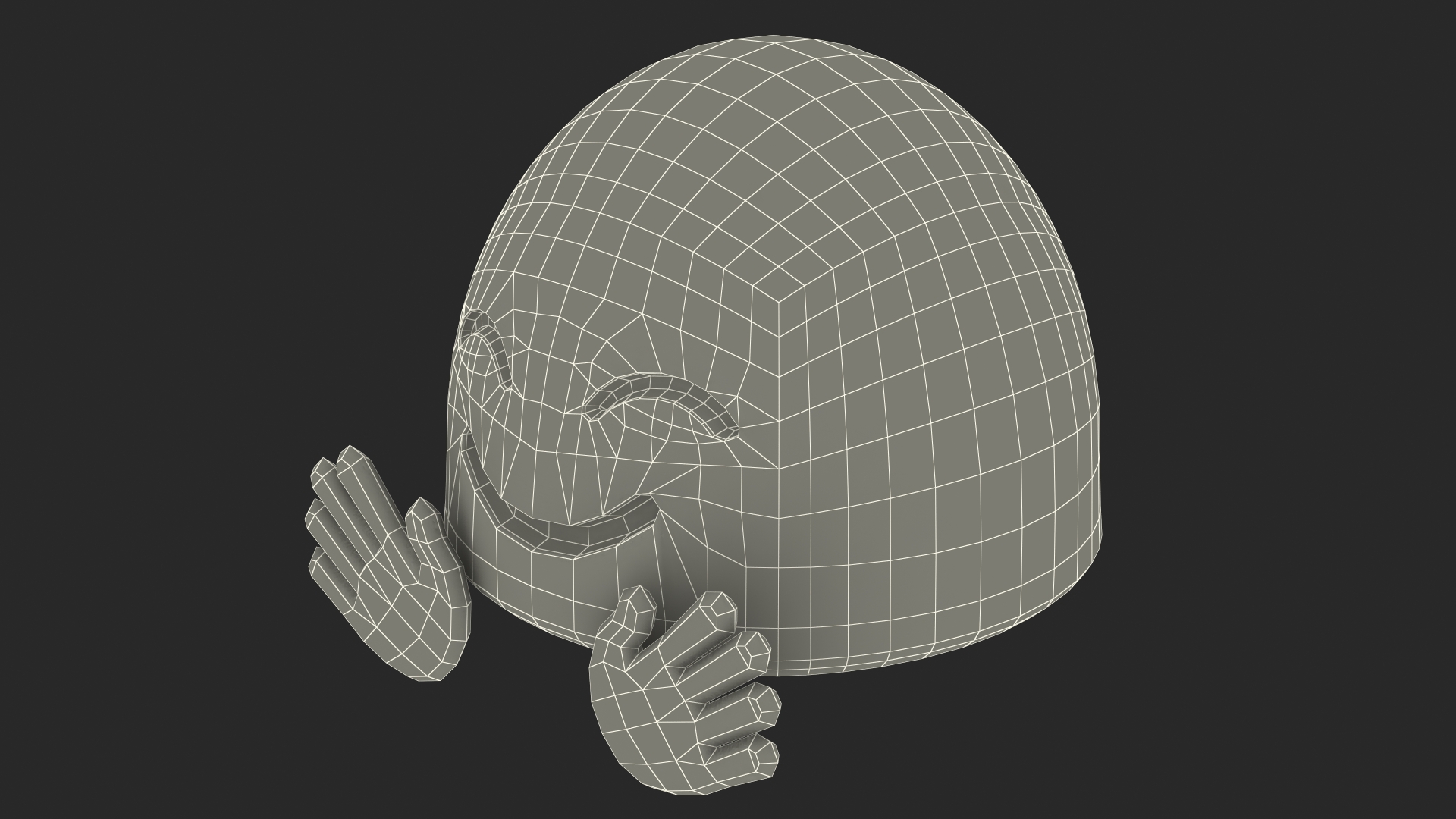 3D Hugging Face Android Emoji