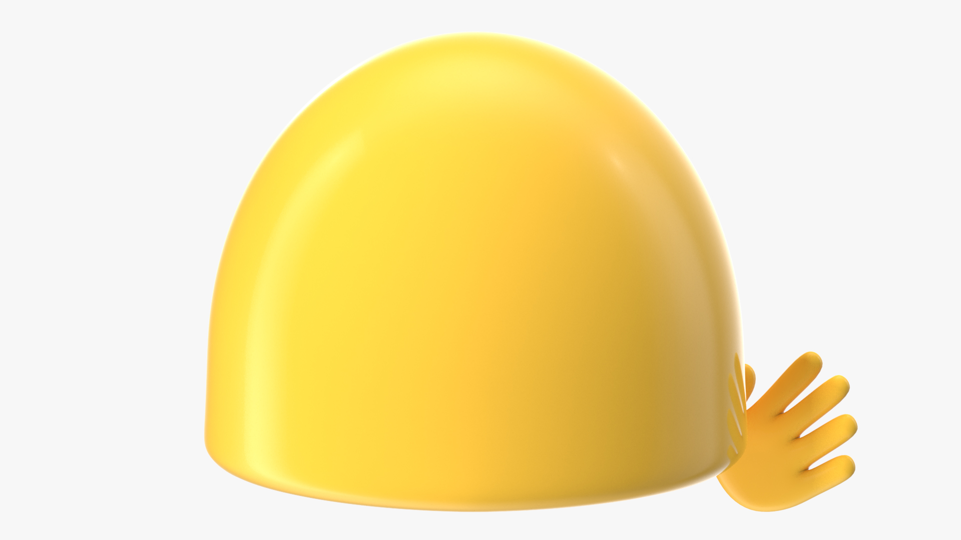 3D Hugging Face Android Emoji