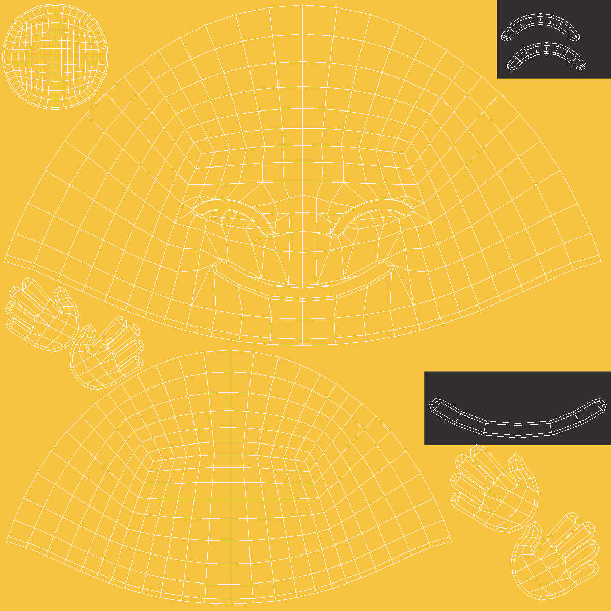 3D Hugging Face Android Emoji