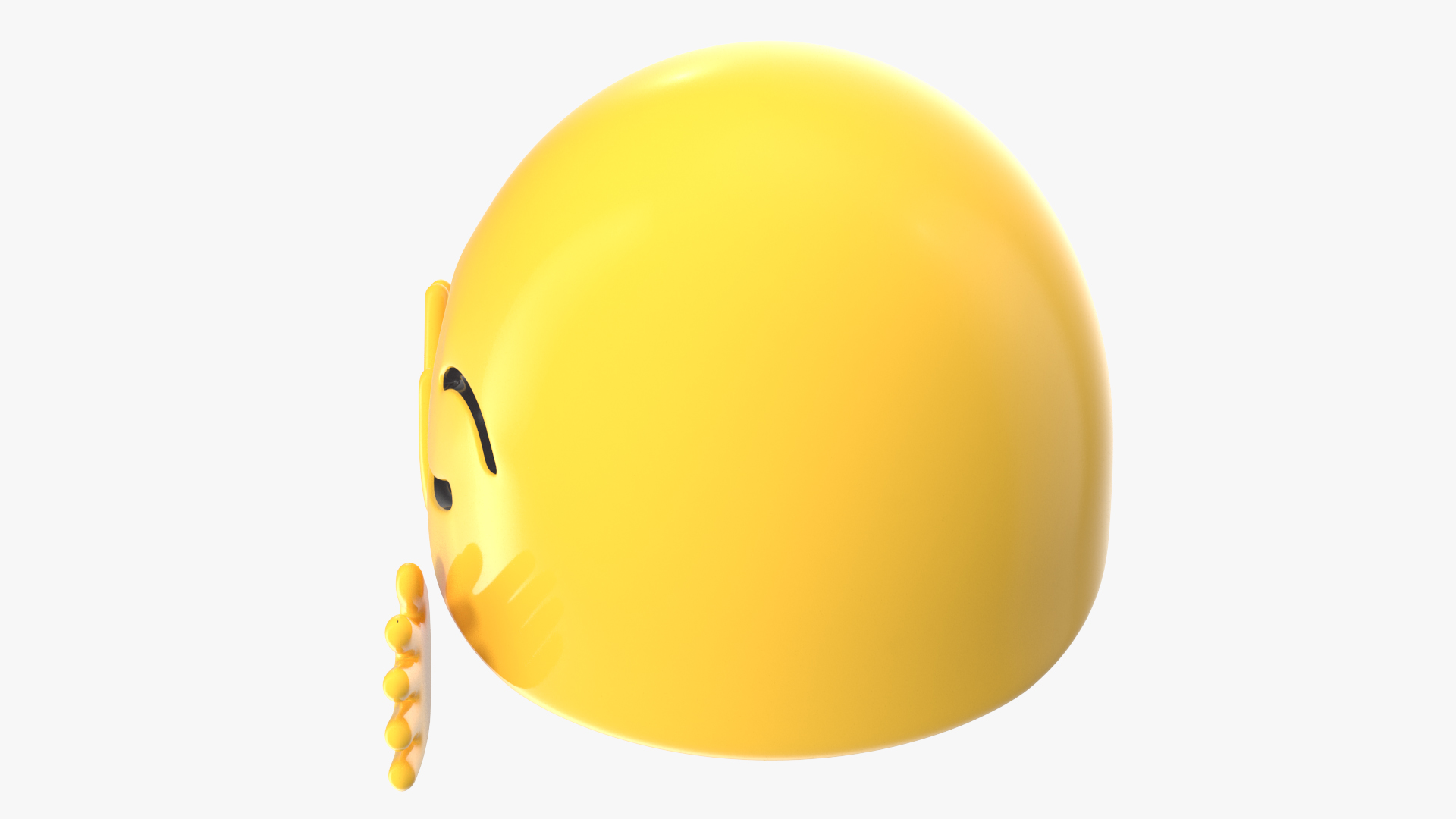 3D Hugging Face Android Emoji