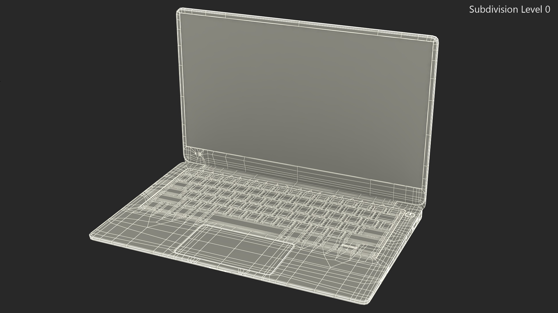 3D Dell Laptop