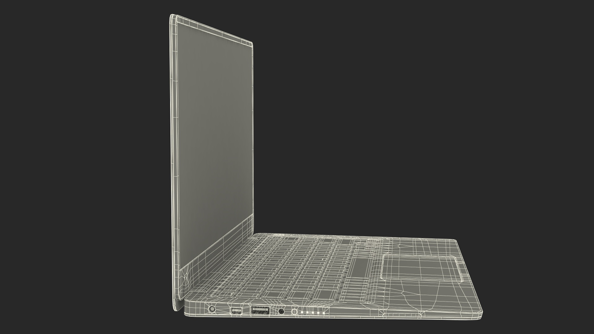 3D Dell Laptop