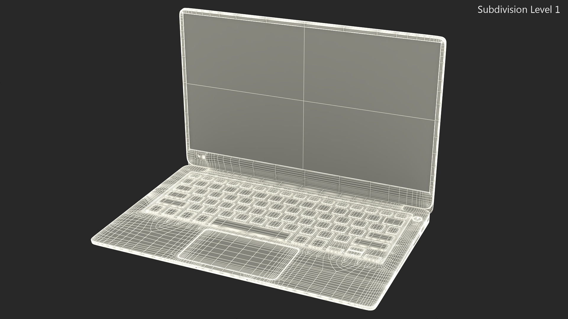 3D Dell Laptop