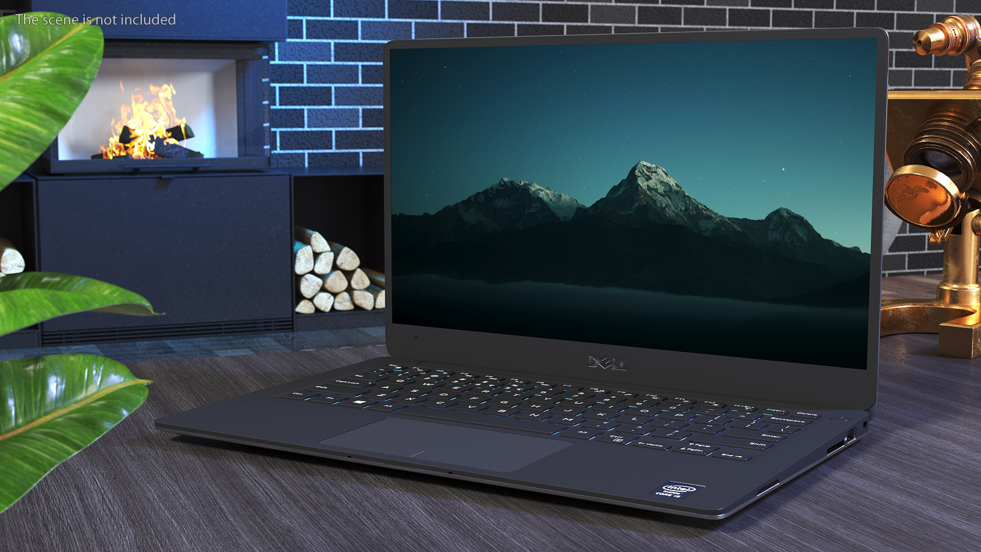 3D Dell Laptop