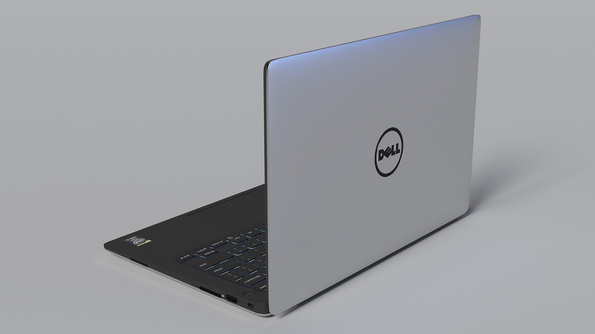 3D Dell Laptop