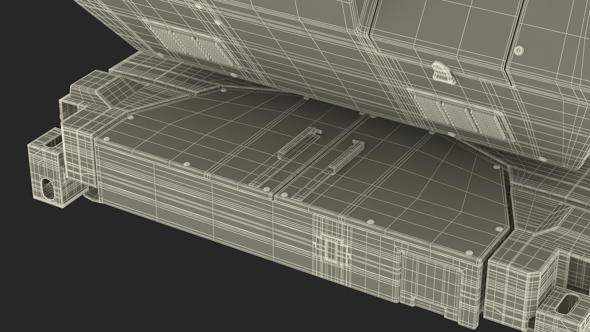 Air Defense System Skynex Sand Color Rigged for Maya 3D