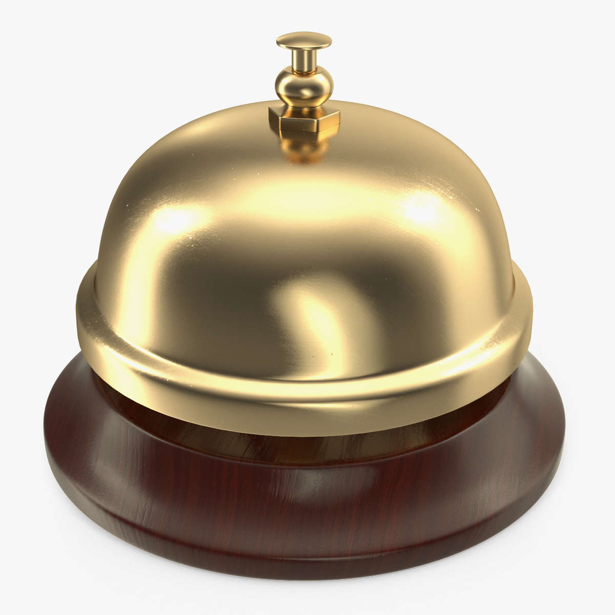 Service Bell 3D Model, view 3