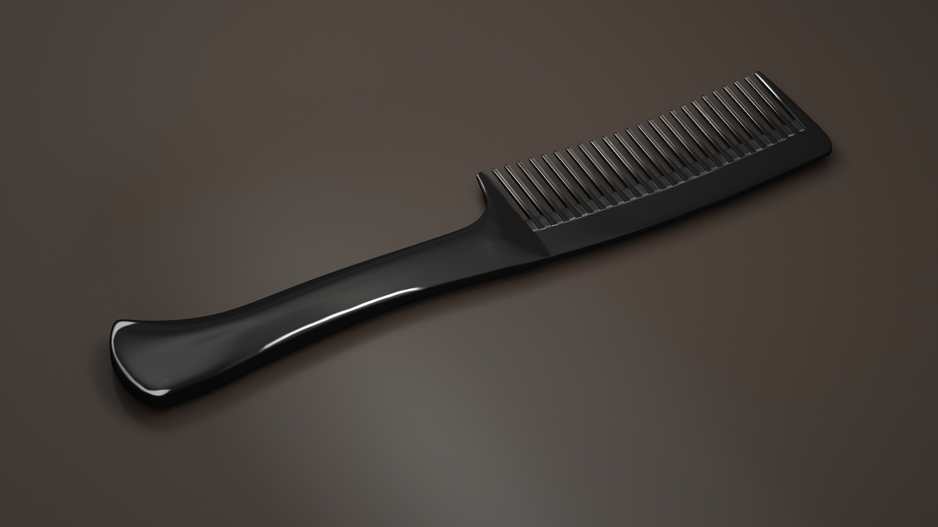 3D Comb with Handle
