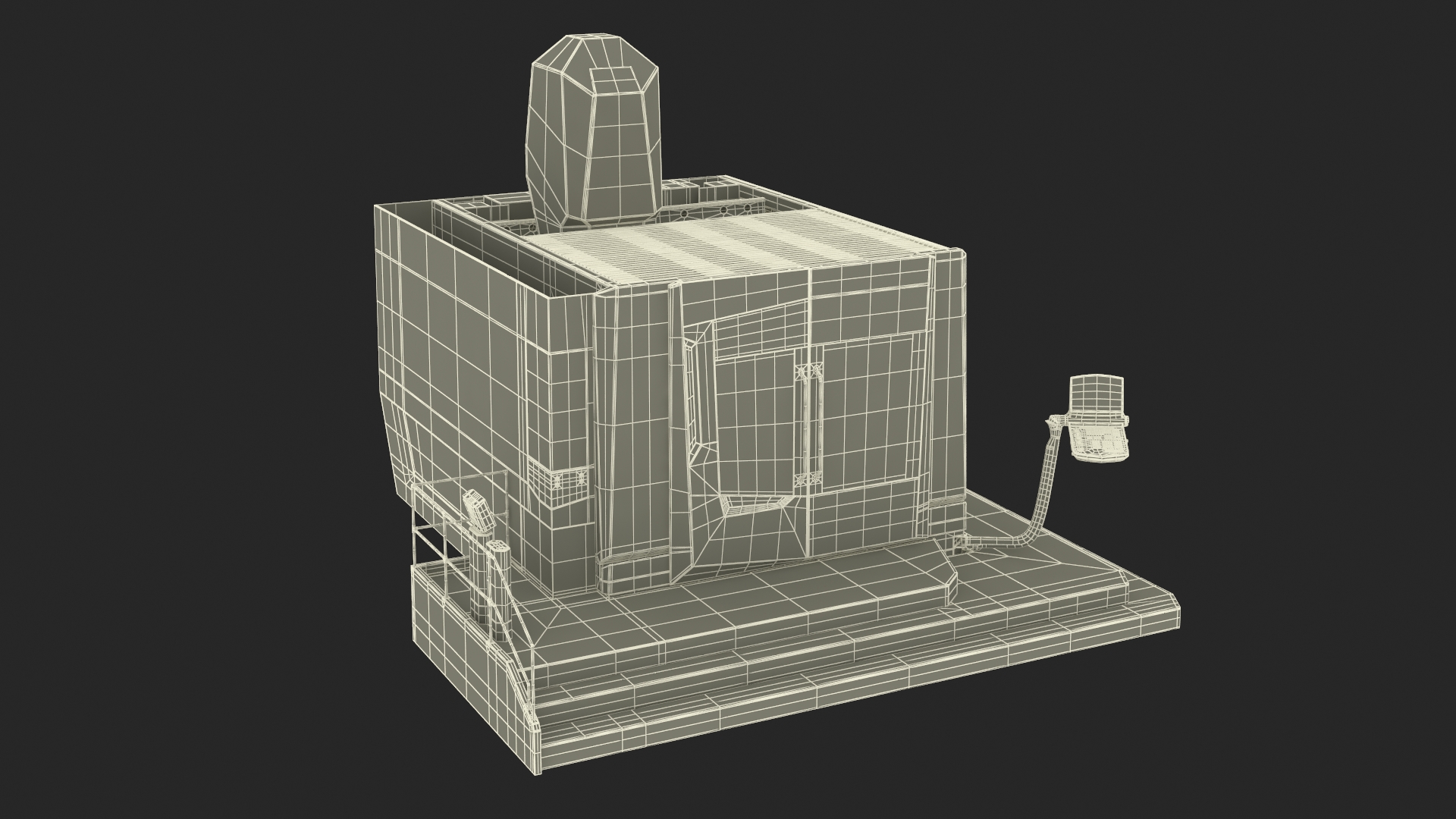 Industrial Gantry CNC Machine 3D model
