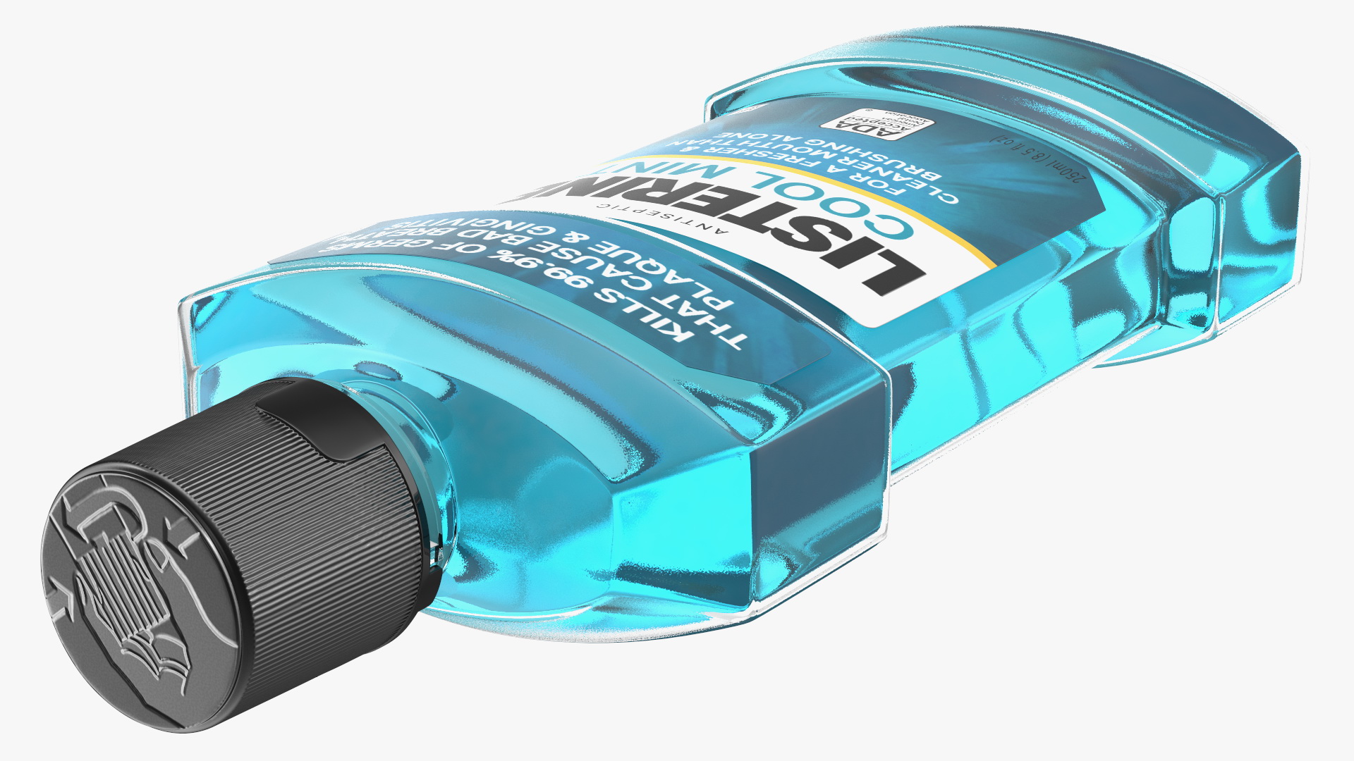 3D Listerine Cool Mint Antiseptic Mouthwash 250ml