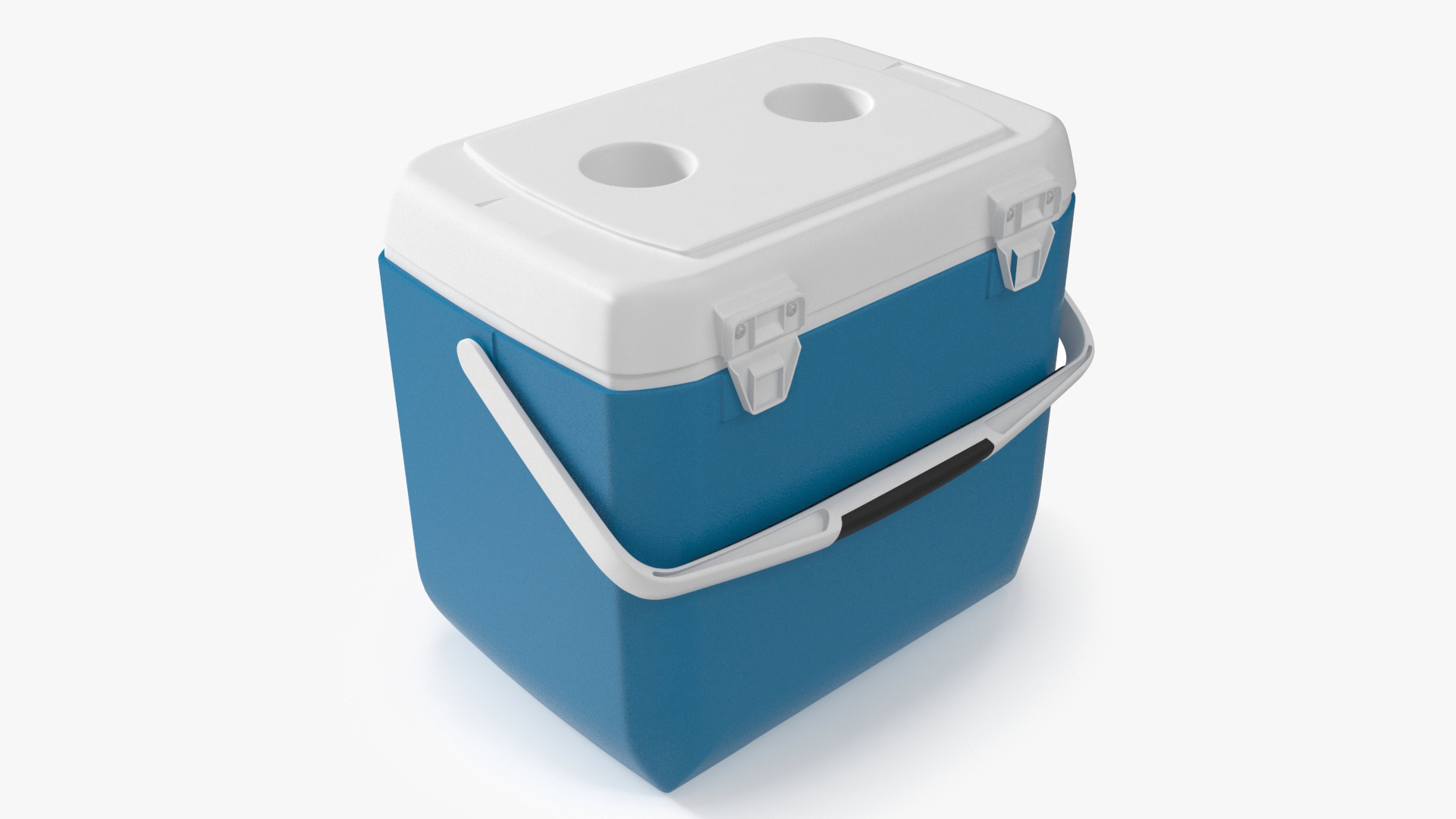Portable 28 Quart Cool Box Rigged for Maya 3D