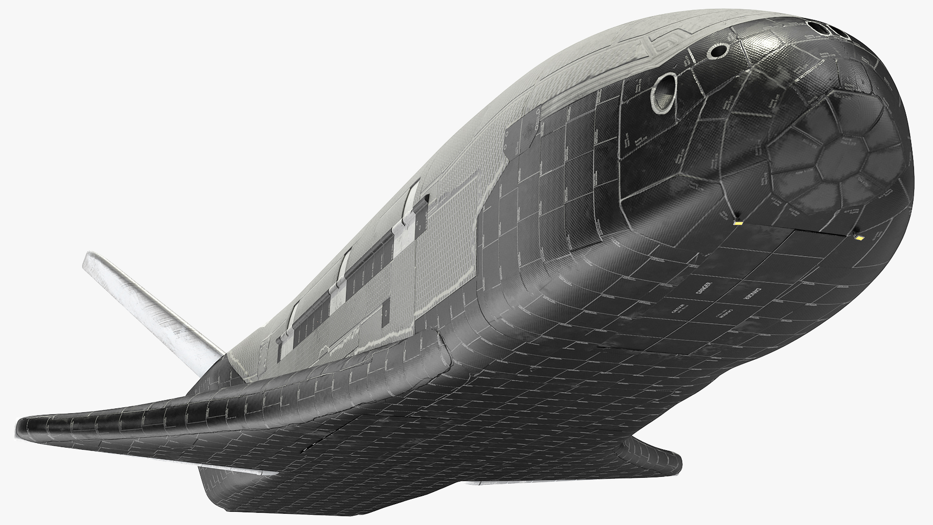 Reusable Robotic Spacecraft Rigged 3D model