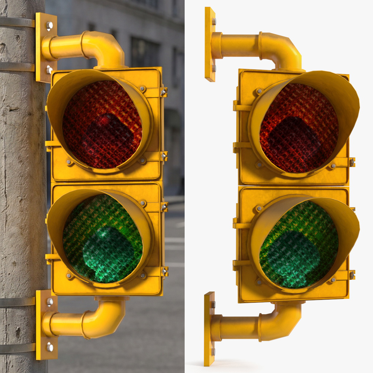 Two Light Traffic Signal Game Ready