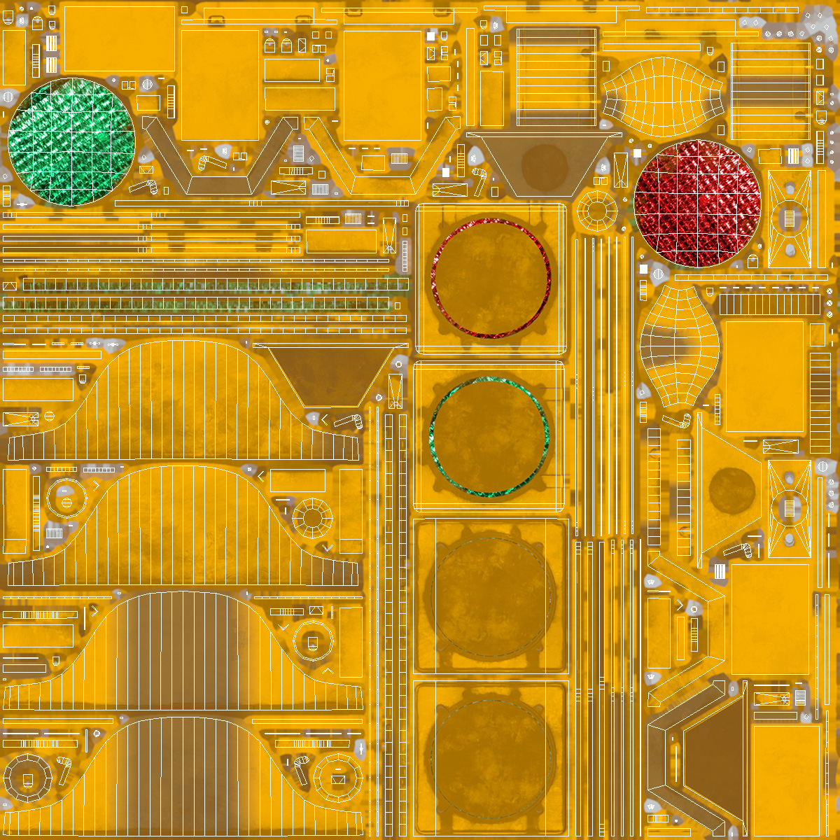 Two Light Traffic Signal Game Ready, view 11