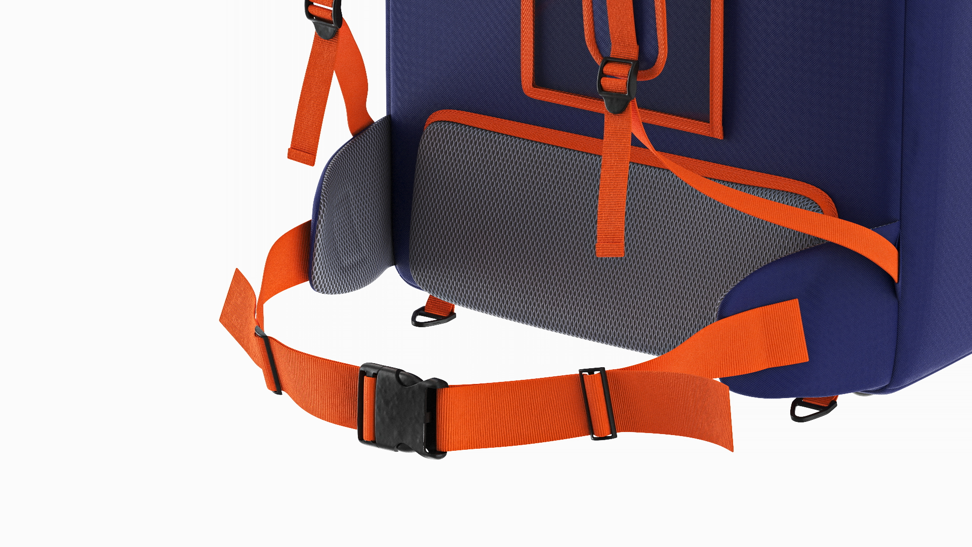 Food Delivery Bag Closed Multicolored 3D
