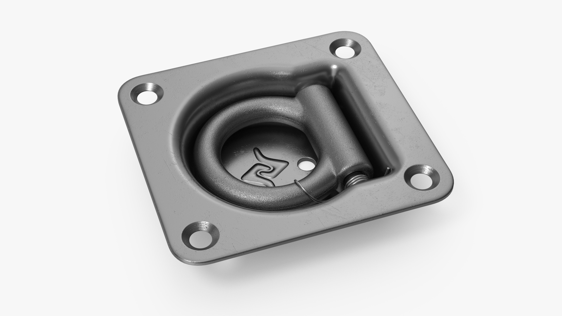 3D model Caliber Stainless Steel D-Ring