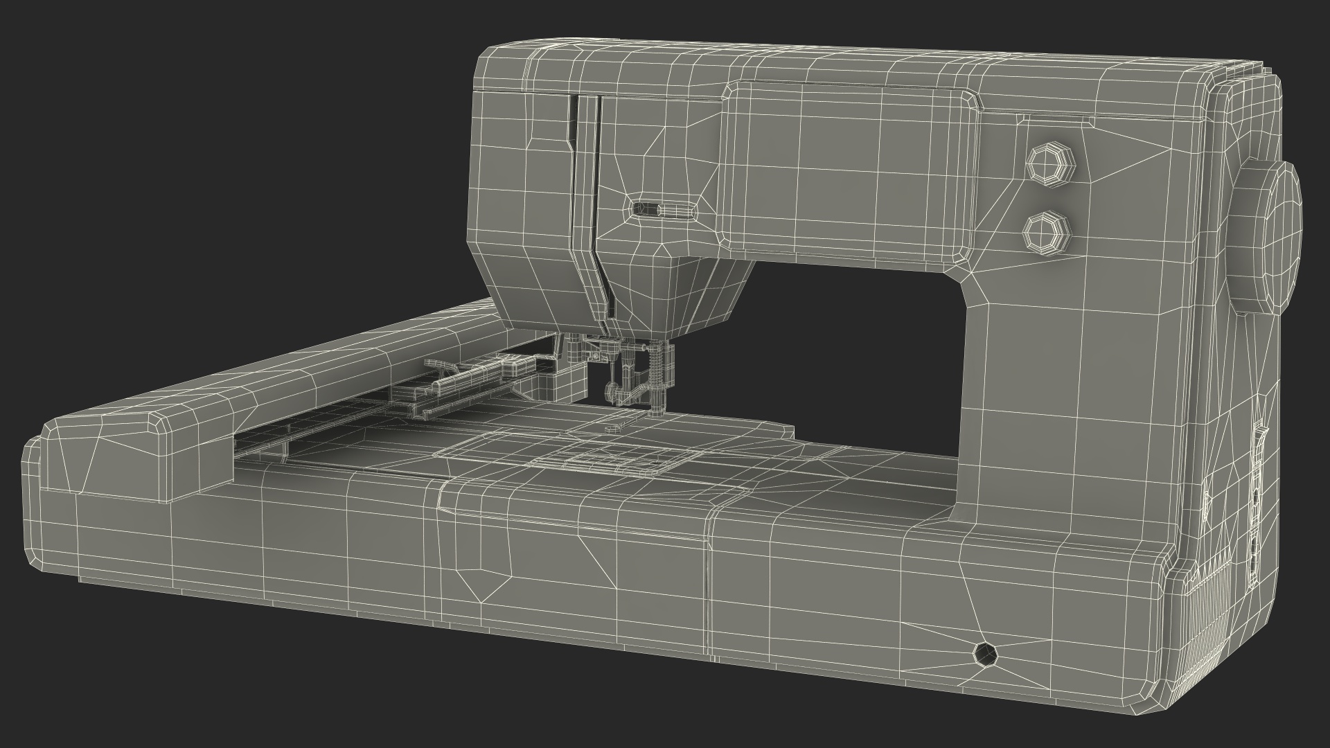 3D Sewing Machine Black Screen Off
