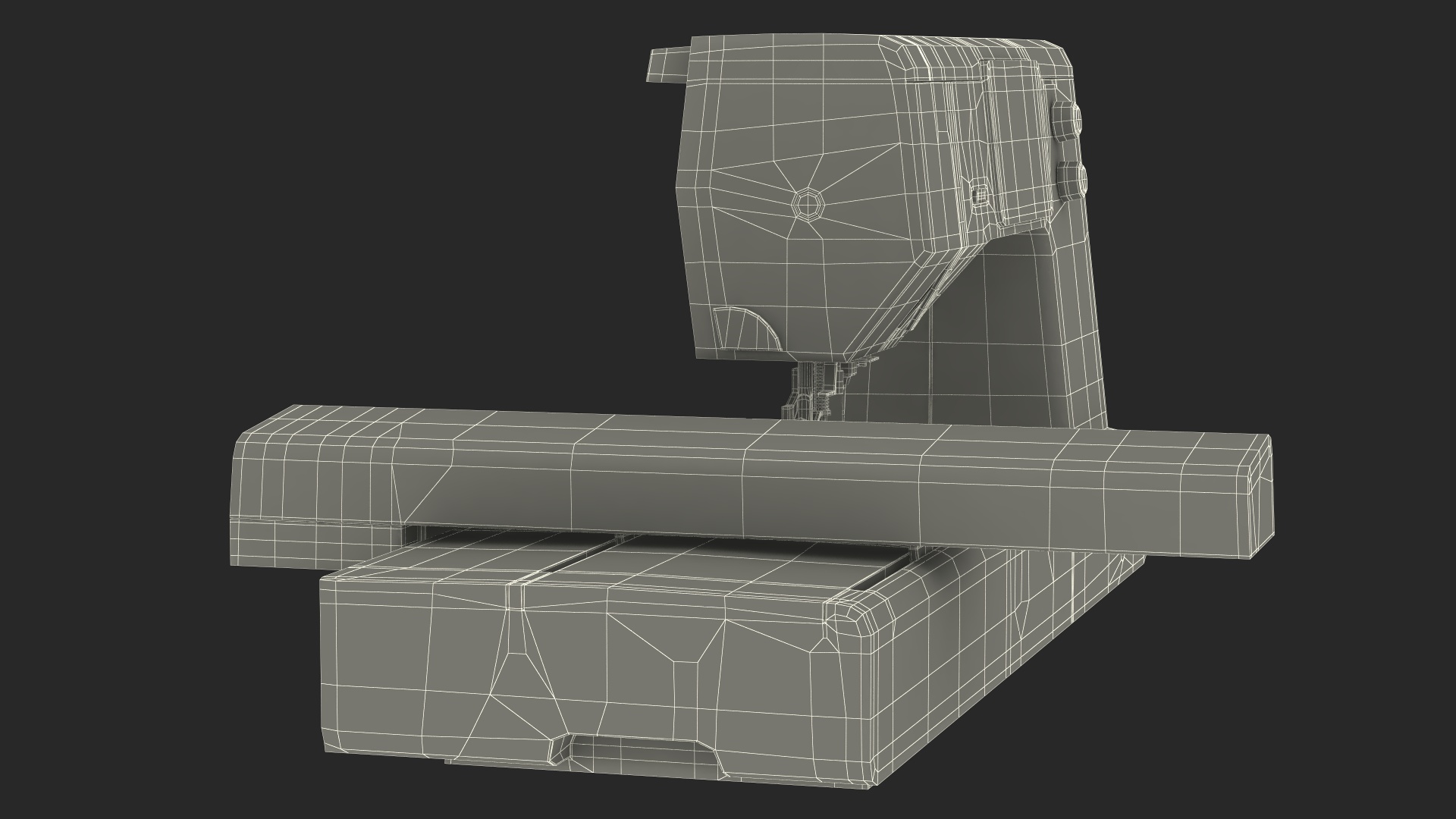 3D Sewing Machine Black Screen Off