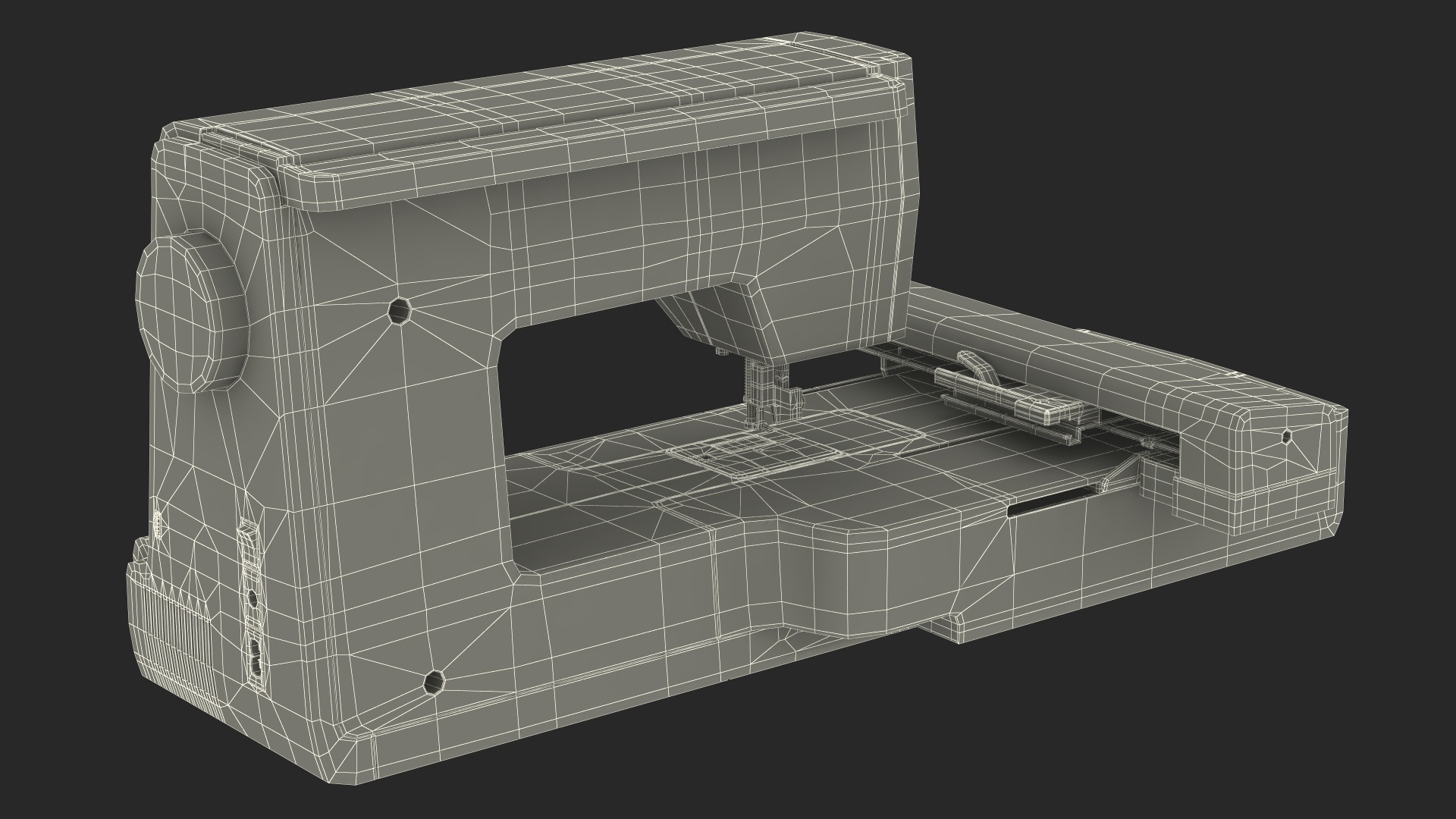 3D Sewing Machine Black Screen Off