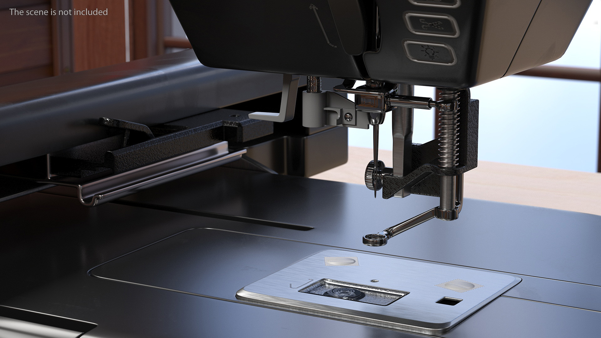 3D Sewing Machine Black Screen Off