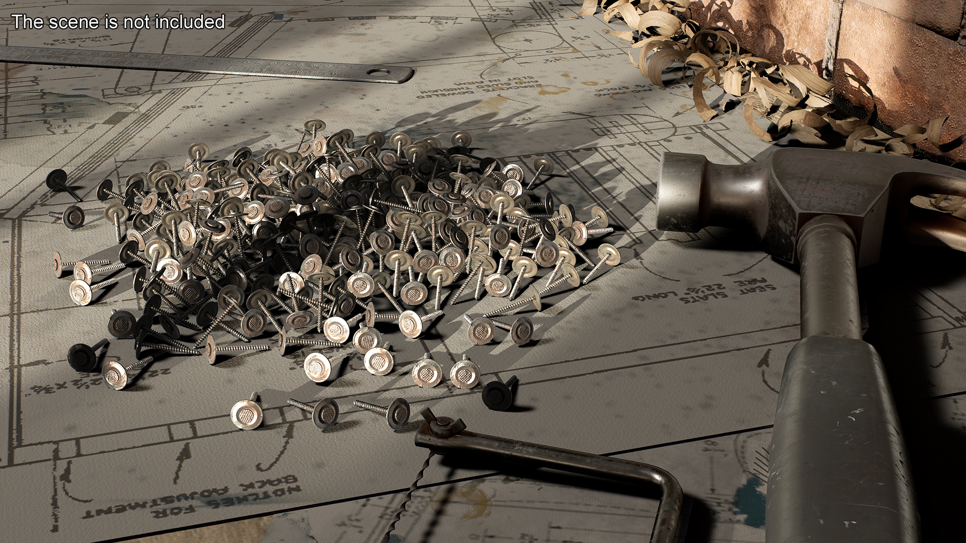 3D Cap Nails Old model
