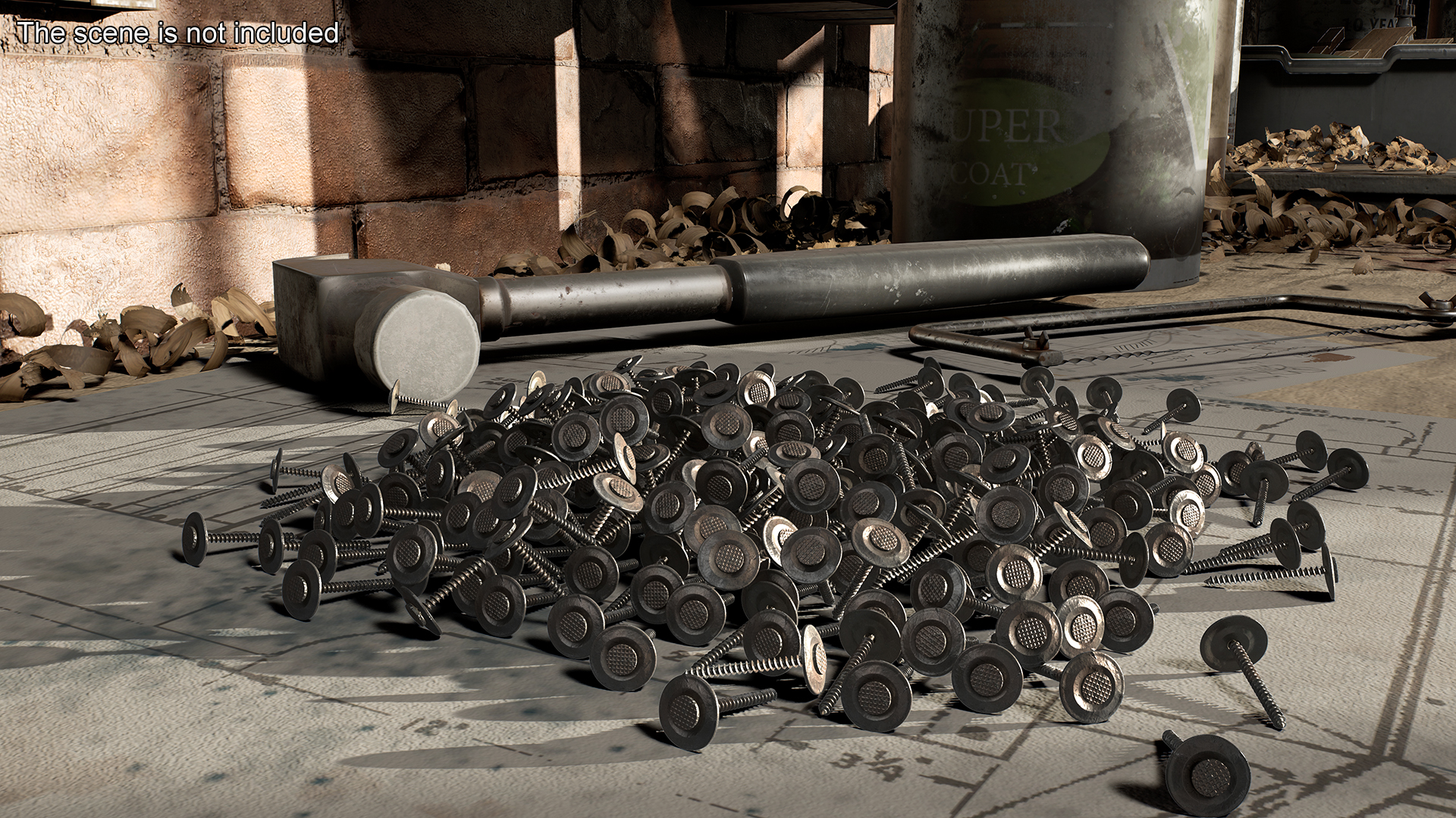 3D Cap Nails Old model