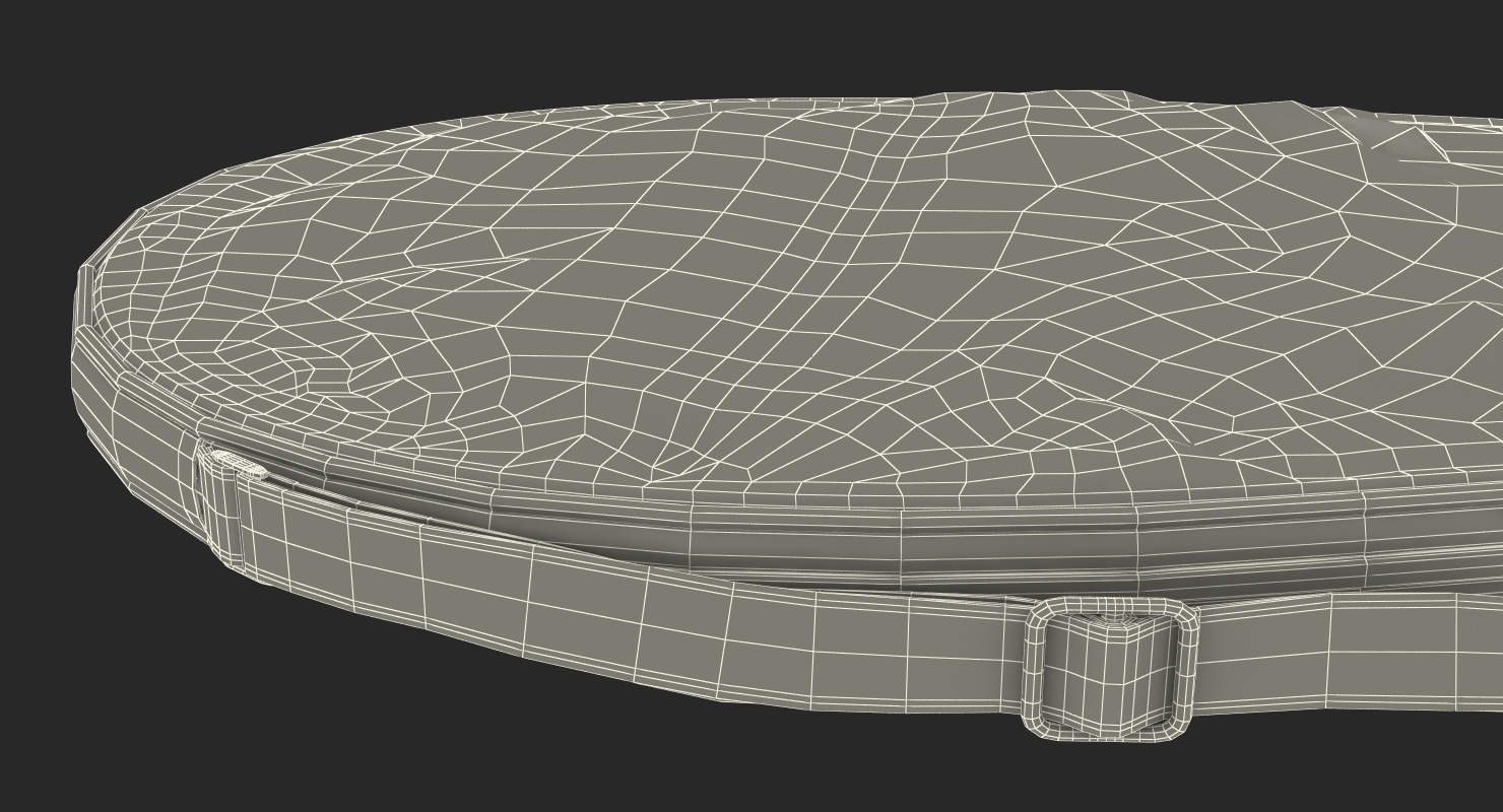 3D Tennis Racquet Bag model