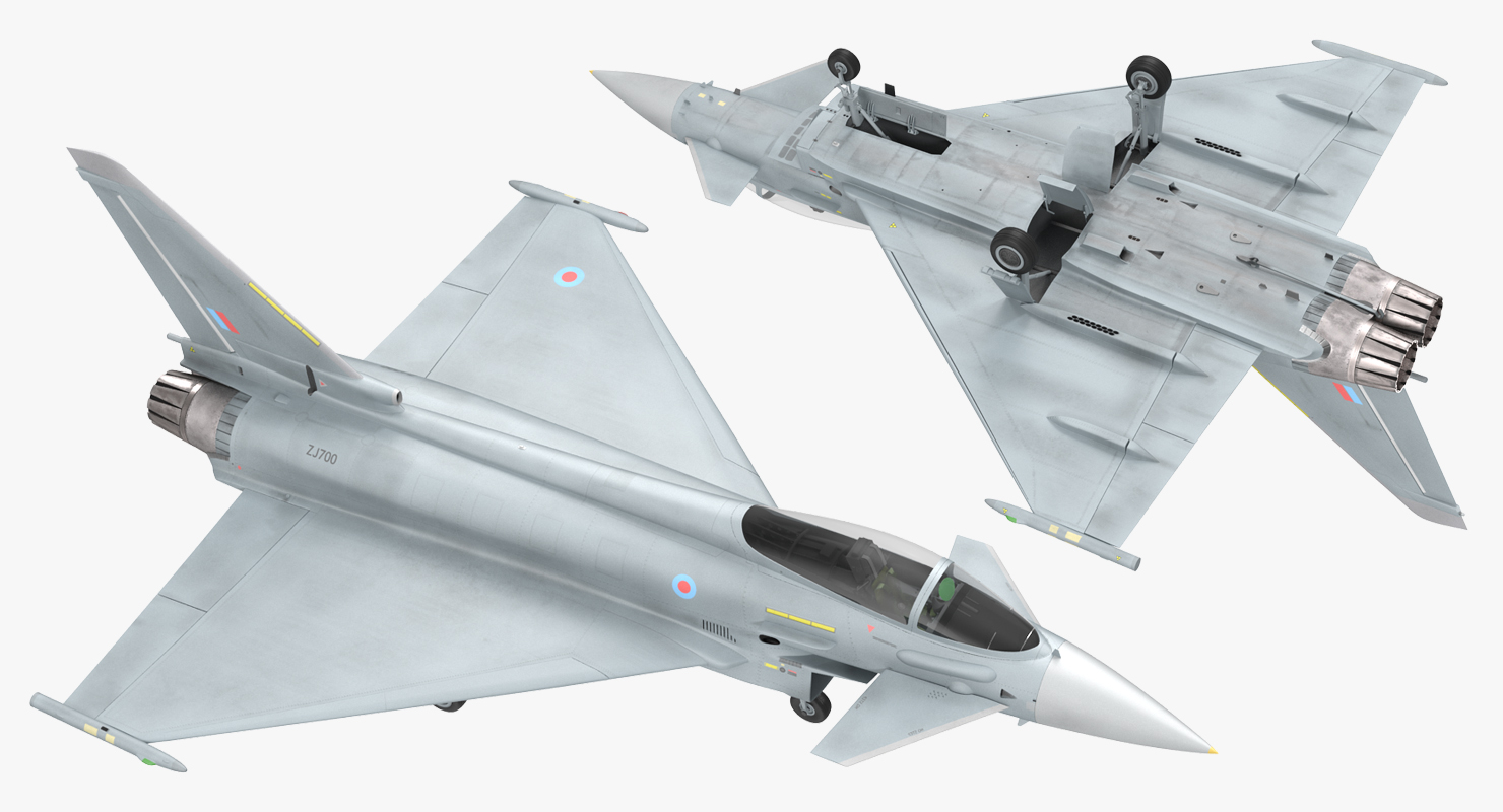 Fighter Eurofighter Typhoon 3D