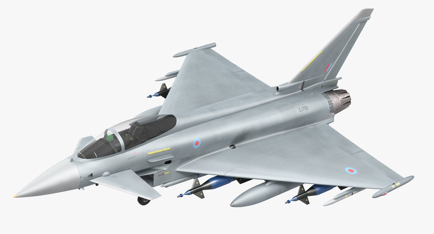 Fighter Eurofighter Typhoon 3D