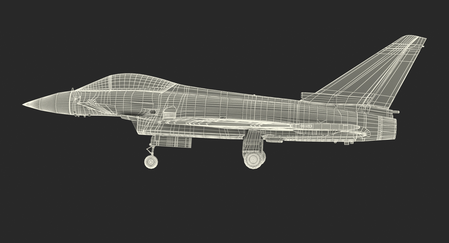 Fighter Eurofighter Typhoon 3D